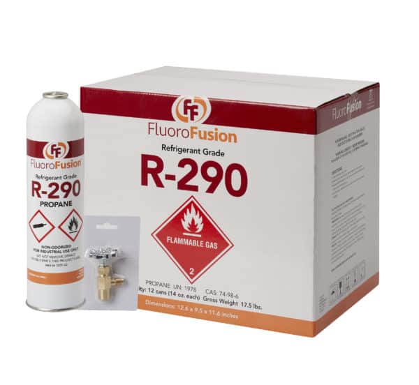 Case of 12 Cans Enviro-safe R-290 R290 & 1 Can ProSeal Xl4 at NC for sale online 